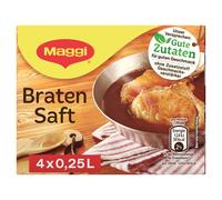 Maggi jus de rôti pour arrondir ou pour accompagner la viande 72g 4er pour 4x 250ml