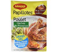 Maggi Assaisonnement Volaille Papillotes de Poulet Herbes de Provence 34 g