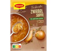 Maggi Pour les gourmets délicieuse soupe à l'oignon avec des ingrédients naturels 56g