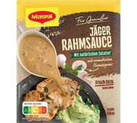 Maggi Pour les gourmets Sauce à la crème Chasseur avec champignons aromatiques 26g
