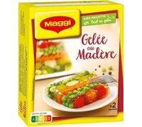 MAGGI - Préparation Déshydratée Gelée au Madère | Savoureux et onctueux pour vos plats | Idéal en apéritif | les 2 sachets de 24 g | LOT DE 4