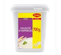 MAGGI PROFESSIONAL Velouté d'Asperges 7L - Potage Instantané aux Asperges - 35 Portions de 200ml - Format Professionnel - Boîte de 700g pour 7L de Soupe