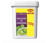 MAGGI PROFESSIONAL Velouté de Cresson 10L - Potage Instantané au Cresson - 50 Portions de 200ml - Format Professionnel - Boîte de 750g pour 10L de Soupe