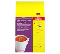 MAGGI PROFESSIONAL Velouté Tomates Basilic - Potage Instantané Tomate avec Basilic - A Faible Teneur en Matières Grasses - Spécial Distribution Automatique - Poche de 1kg