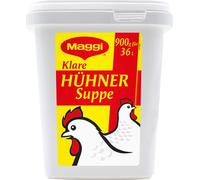 Maggi Soupe claire au poulet, intense et corsée, grand emballage pour gastro 900g