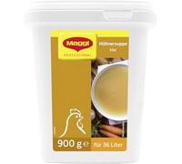Maggi Soupe de poulet transparente immédiatement soluble (1 boîte gastronomique de 900 g)