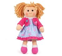 Maggie, la poupée en peluche Bigjigs - 34 cm