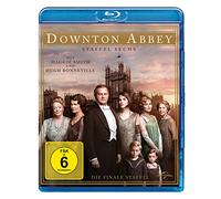 Maggie Smith,Hugh Bonneville,Elizabeth Mcgovern - Downton Abbey-Staffel 6 (Abverkauf) [Blu-Ray] [Import]