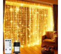 MAGGIFT Rideau lumineux intérieur extérieur 3 x 3 m Blanc chaud