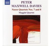 Maxwell – Naxos Quartets Nos. 7 & 8
