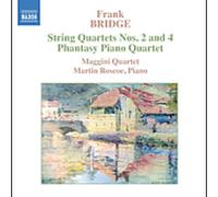 Maggini Quartet - String Quartets 2 & 4 / Phantasy Piano Quartet [New CD]