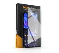 magglass Film de protection d'écran mat pour Google Pixel 9/9 Pro (6,3") en verre trempé anti-reflet avec applicateur d'alignement (compatible avec déverrouillage d'empreintes digitales)