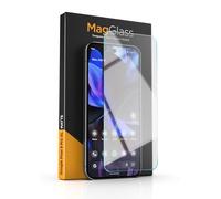 magglass Film de protection d'écran mat pour Google Pixel 9 Pro XL (6,8") en verre trempé anti-reflet avec applicateur d'alignement (compatible avec déverrouillage d'empreintes digitales)