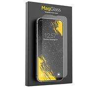 magglass Protecteur d'écran mat anti-reflet compatible avec iPhone 14 - Protection complète contre les traces de doigts et les taches, compatible avec iPhone 13/14 (coque compatible)