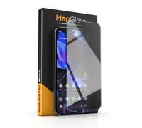 magglass Protection d'écran en verre trempé pour Google Pixel 9/9 Pro (compatible avec déverrouillage d'empreintes digitales) avec applicateur d'alignement facile à installer (16 cm)