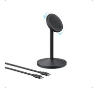 Maggo Station Chargeur Induction Iphone, Support Induction Rapide 15W Compatible Magsafe,Câble Usb-C,Certification Qi2,Chargeur Magnétique,Pour Séries Iphone16 Et Airpods (Adaptateur Non Inc[Z4446]