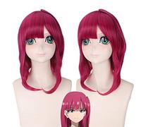 MAGI Morgiana Cosplay perruques pour femmes moyen Long rouge perruque de cheveux synthétiques pour la fête de noël fille femme Anime Costume fête