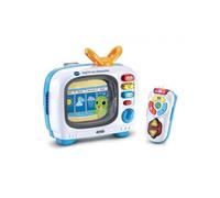 Magi TV decouvertes 10 Chaines + telecommande - Television Musical Bebe - bilingue, Francais Anglais - Set Jouet educatif et Carte