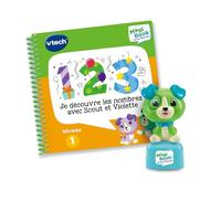 MAGIBOOK STORY''FRIENDS - JE DECOUVRE LES NOMBRES AVEC SCOUT ET VIOLETTE + PERSONNAGE