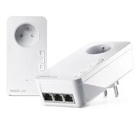devolo Magic 2 LAN triple - Starter Kit - pont - GigE, HomeGrid - Branchement mural