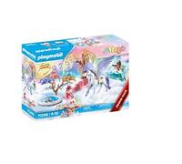 Playmobil Jouet Calèche et cheval ailé 71246 - Pique-nique - Bleu - Dès 4 ans