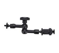 Magic Arm, 7 "Articulation réglable Black Friction Magic Arm Rotule 360 ° avec vis 1/4 pouce, pour appareils photo, caméscopes et appareils divers