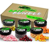 Magic Baits Bait Bundle Mini Pop Ups Boilies All in One Set d'appâts flottants Lot économique Mini bouillettes flottantes Pack avantageux Hookbaits Feederbaits Leurres de pêche