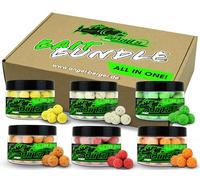 Magic Baits Bait Bundle Pop Ups All in One Set Pop Up Boilies, Pack avantageux Carp Hookbaits Floating Boilies, 18 mm