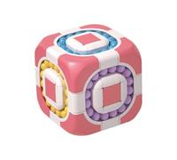 Magic Bean Cube-Jouet Puzzle Rotatif 2 en 1 pour | Cube de décompression éducatif pour garçons et Filles, Jouet agité pour Le Cerveau pour , soulagement du Stress et Amusement