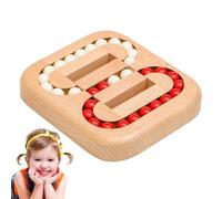 Magic Bean Puzzle Toy - Améliore la concentration et réduit le stress | Lock Brain Teaser en bois avec mécanisme de déverrouillage | pour adultes et , jeu intelligent, décoration de bureau