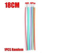 Magic Bendy-Crayon Souple Et Flexible Avec Gomme,Coloré,Créatif,Pour Enfants,Étudiants,Cadeau,Fournitures Scolaires - Type 1pcs Short