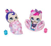 Magic Blanket Babies, Poupée Surprise en Peluche avec Plus de 80 Sons et réactions, Couverture Rose (Le Style Peut Varier), Jouets pour Enfants à partir de 4 Ans