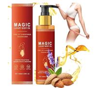 Magic Body Strafting Oil, 100 ml d'huile pour le corps Glow Straff Magic, raffermissant la peau, hydratante et raffermissante, huile corporelle nutritive raffermissante, réduit les ridules pour tous
