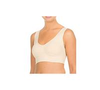 Magic Bodyfashion Comfort Bra Soutien-Gorge sans Armatures, Opaque, Beige, 95C (Taille Fabricant: L) Femme