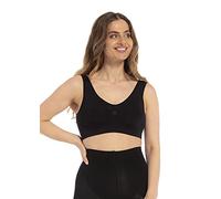 Magic Bodyfashion Comfort Bra Soutien-Gorge sans Armatures, Opaque, Noir, 100D (Taille Fabricant: XL) Femme