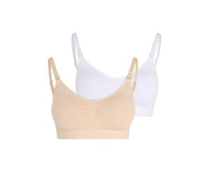 MAGIC Bodyfashion Soutien-gorge beige / blanc, Taille 75