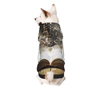 magic book Sweat à capuche imprimé pour chiot, doux, confortable et respirant pour animaux de compagnie, vêtements mignons pour chien, chat et petits animaux de compagnie, taille XL