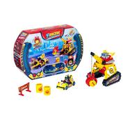 MagicBox Lanceur T-Racers Eagle Jump Challenge – Rampe et accessoires, pilote et voiture exclusifs