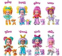 Magic Box Kookyloos Pet Party 3 Visages Avec Des Expressions Du Visage Animal De Compagnie Et Accessoires Poupée 18.5x29x23 Cm One Size