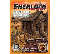 Magic Box Pacte avec Le Diable - Far West - Sherlock Q System - Jeu de Cartes de déduction - Niveau avancé - De 1 à 8 Joueurs - À partir de 10 Ans - 60 Min