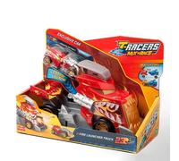MagicBox Camion lanceur T-Racers Mix´N Race – Détails de feu, 1 véhicule exclusif