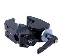Magic Bras de crabe en métal solide Pince de serrage pour colliers pour appareil photo Trépied Lumière Support Boom Support Support pour Flash Support Objectif photo --- Charge max. 10 kg