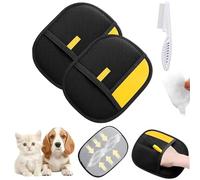 Magic Brush Gant d'épilation électrostatique pour chats et chiens, pour canapé, meubles, tapis, rideau, outil amélioré pour enlever les poils d'animaux