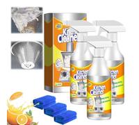 Magic Brush Pro Cleaner, Magic Brush Pro, Kitchen Foam Cleaner Spray, 2025 New Kitchen Spray Cleaner with Cleaning Tools, Multi-purpose Cleaner Spry for Kitchens (3)