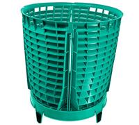 MAGIC BUCKET Scrub Wall 360 degrés (4 pièces) Turquoise avec Dirt Lock Turquoise Fabriqué par The Detail Guardz - Accessoire pour le lavage de voiture