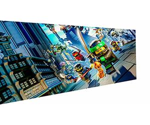 Magic Canvas Art - Images The LEGO Ninjago Movie Video Game Impression sur toile 1 pièce Impression d'art de haute qualité moderne Tableau mural Décoration murale Image murale Taille : 40 x 30 cm