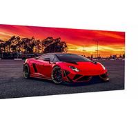 Magic Canvas Art - Images voitures de sport Lamborghini Impression sur toile 1 pièce Impression d'art moderne de haute qualité Décoration murale design mural - A3591 Dimensions : 40 x 30 cm