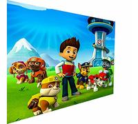 Magic Canvas Art - Impression sur toile pour enfant série Paw Patrol 1 pièce de haute qualité, impression d'art moderne, décoration murale, dimensions : 40 x 30 cm.
