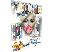 Magic Canvas Art Marilyn Monroe Pop Art Impression sur toile 1 pièce Impression murale de qualité supérieure - B8342 Matériau : Poster sans cadre 75 x 50 cm