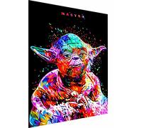 Magic Canvas Art Master Star Wars Impression sur toile abstraite 1 pièce Tableau mural de qualité supérieure - B8115 75 x 50 cm